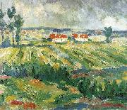 Kasimir Malevich Fields Spain oil painting artist